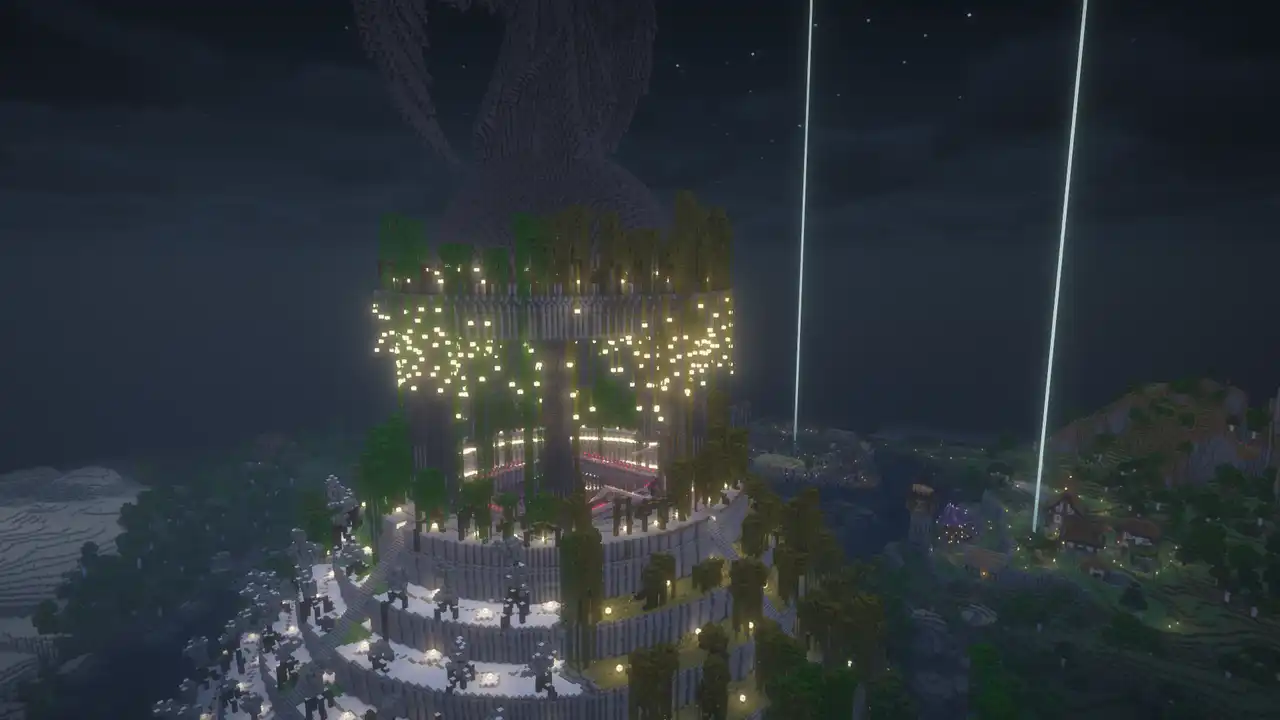 Jahreszeiten-Tempel. Eine riesige Base gebaut von JOONIIX, Philipp_2k, Luis_0607_ und Core_MK