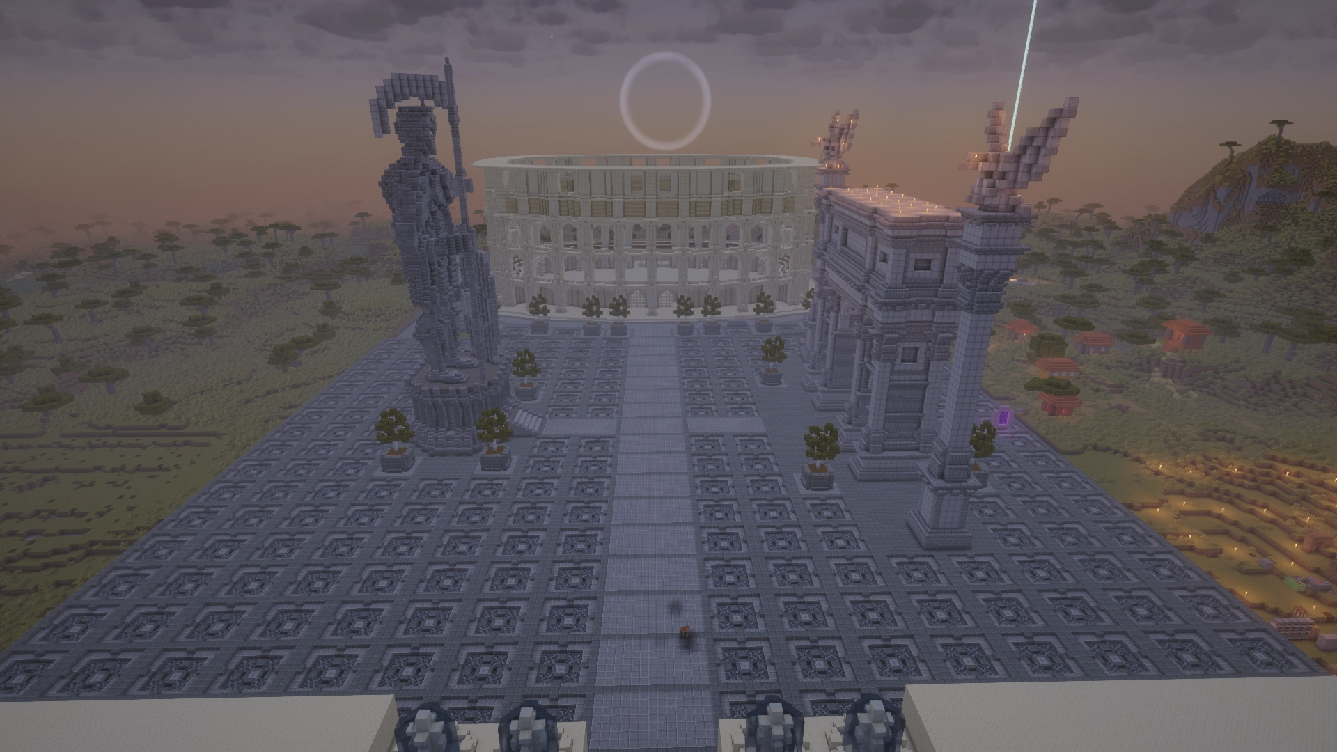 Römisches Amphitheater. Gebaut von Silver_07, _CuzImRex_, TUUUURNUUUP, GreenToastGaming, Fussel1812YT und melisa10061
